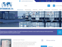 Tablet Screenshot of interbrasilsa.com